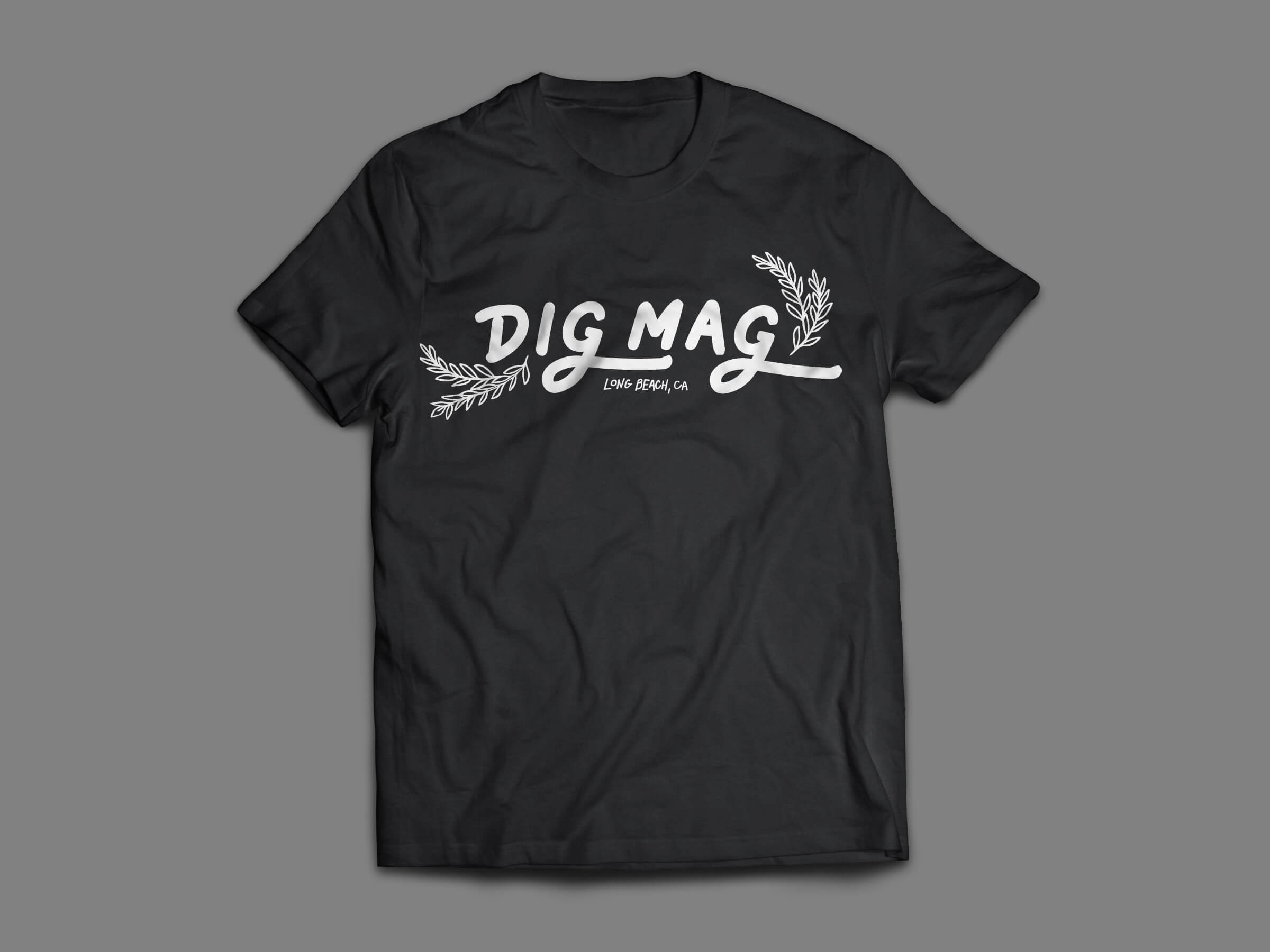 Dig Mag T-Shirt MockUp_Front