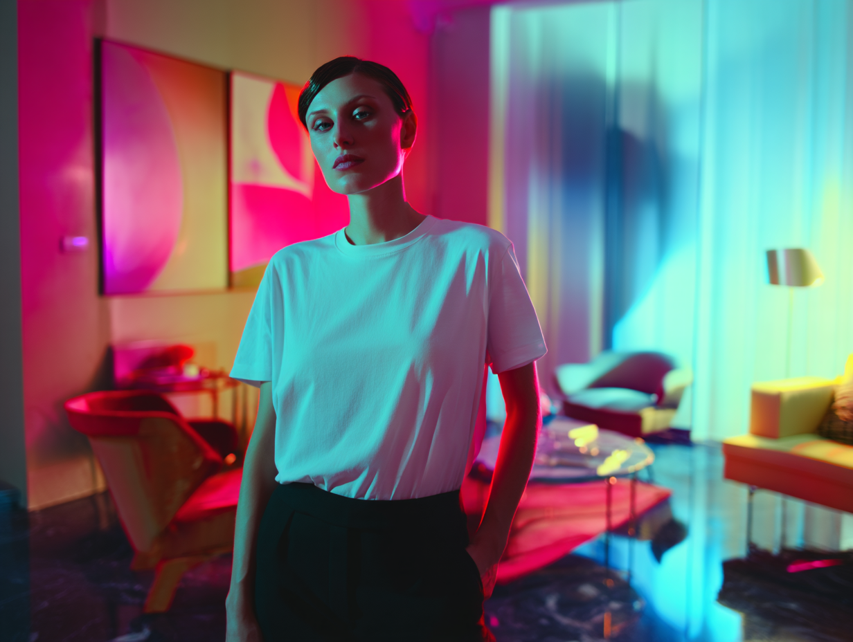 midjourney.studios.4_stylish_woman_wearing_a_blank_white_t-sh_fd9a9ee0-2397-44f0-b372-9407ffa7aa8a_3